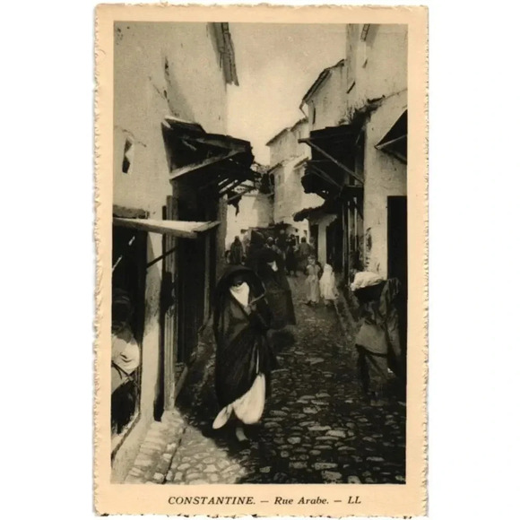 Constantine. - Rue Arabe Paris - LL Postcard - Picture 1 of 2